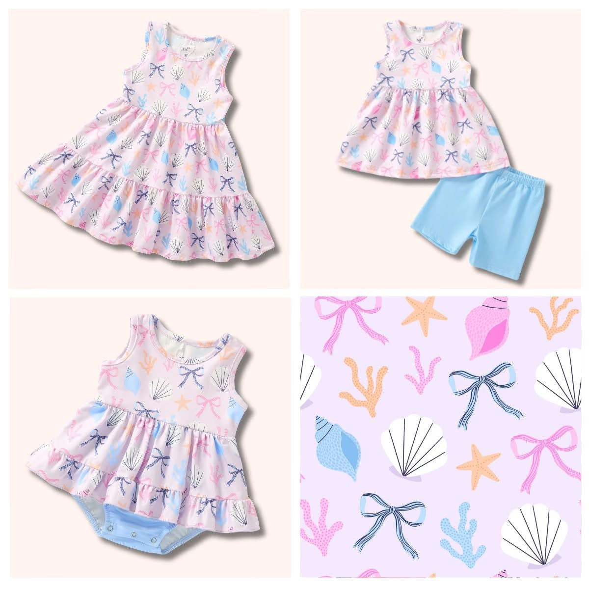 Shell Belle Romper