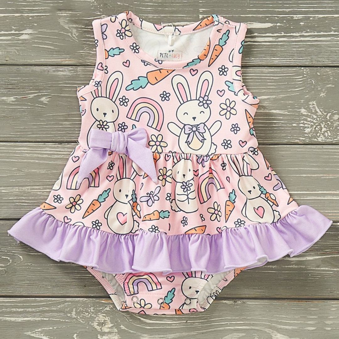 Carrot Patch Romper