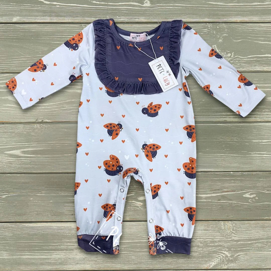In Love with Ladybugs Romper