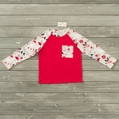 Santas Sleigh Boys Top