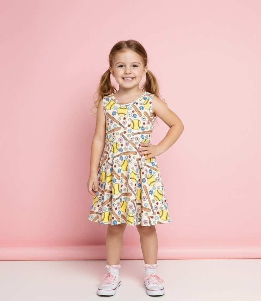 Softball Stitches Dress