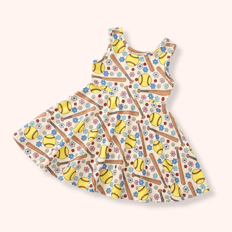 Softball Stitches Dress