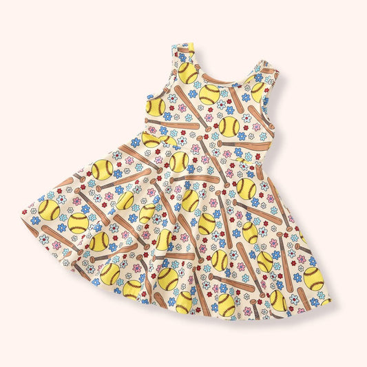 Softball Stitches Dress