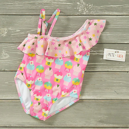 Cute as a Cupcake 1Pc Swim