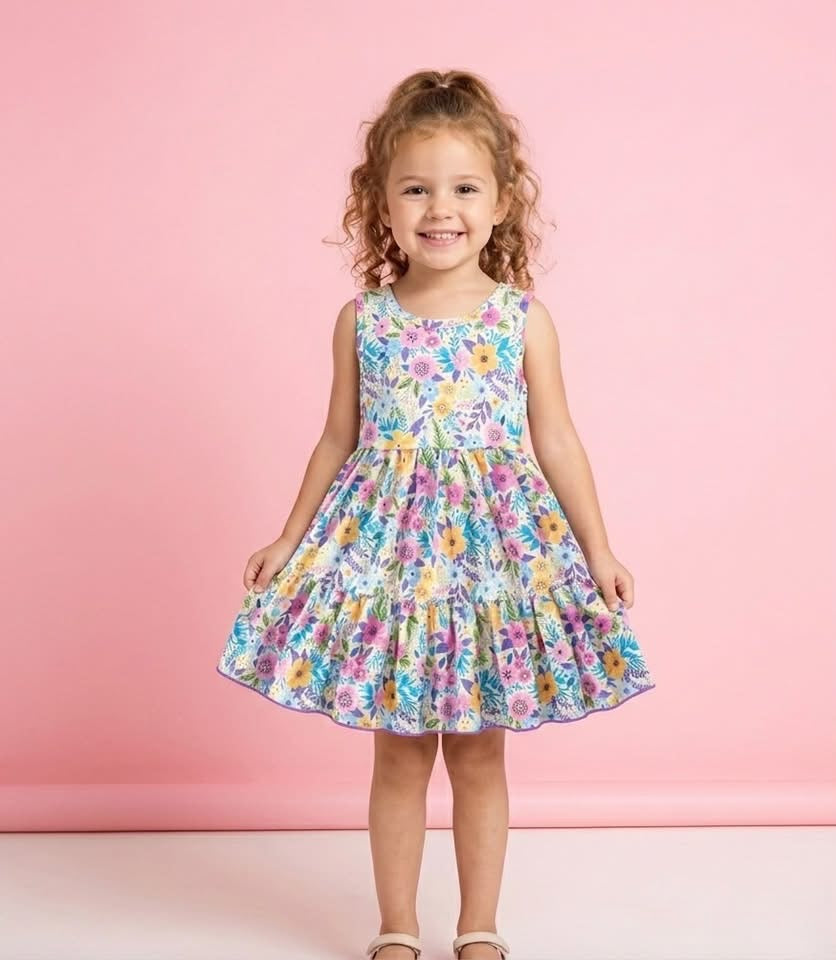 Sunlit Petals Dress