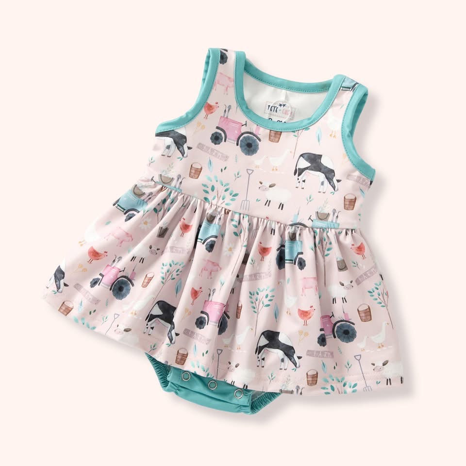 Friendly Farmyard Romper