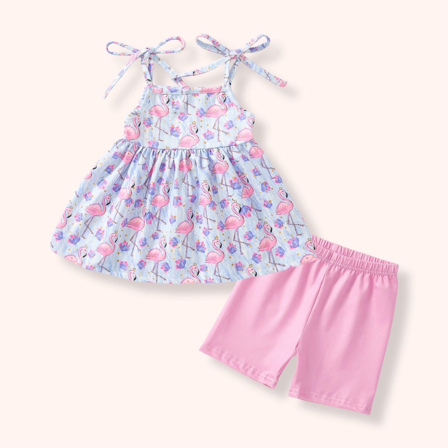 Flamingo Fancy Short Set