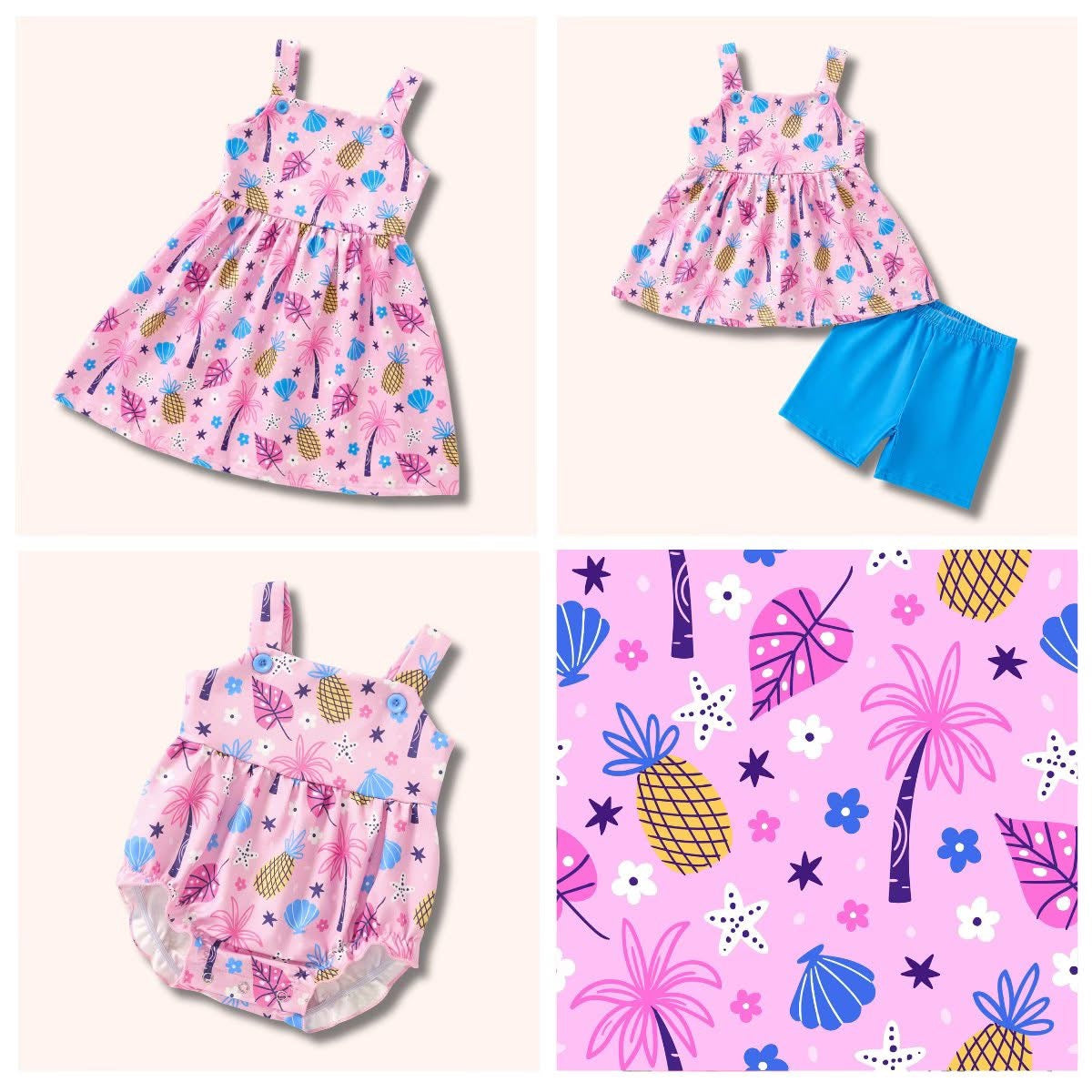 Palm Breeze Romper