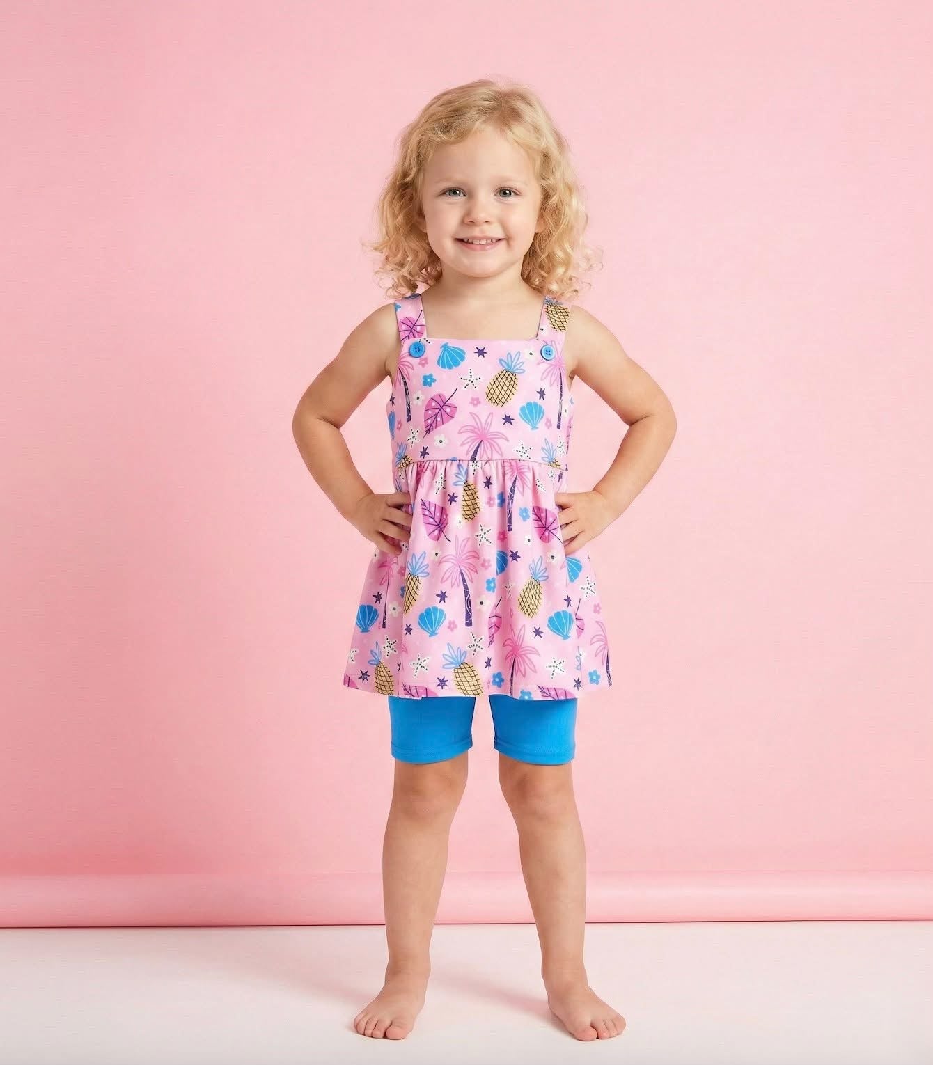 Palm Breeze Short Set