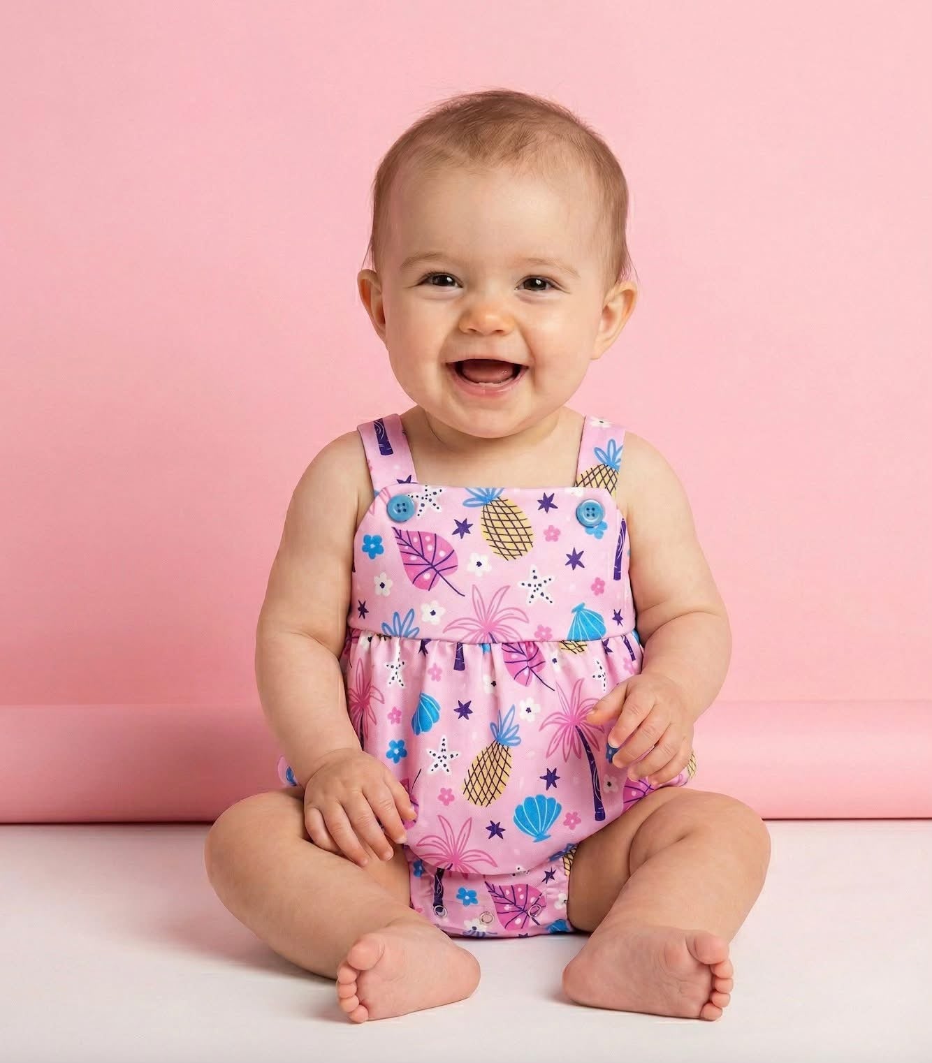 Palm Breeze Romper
