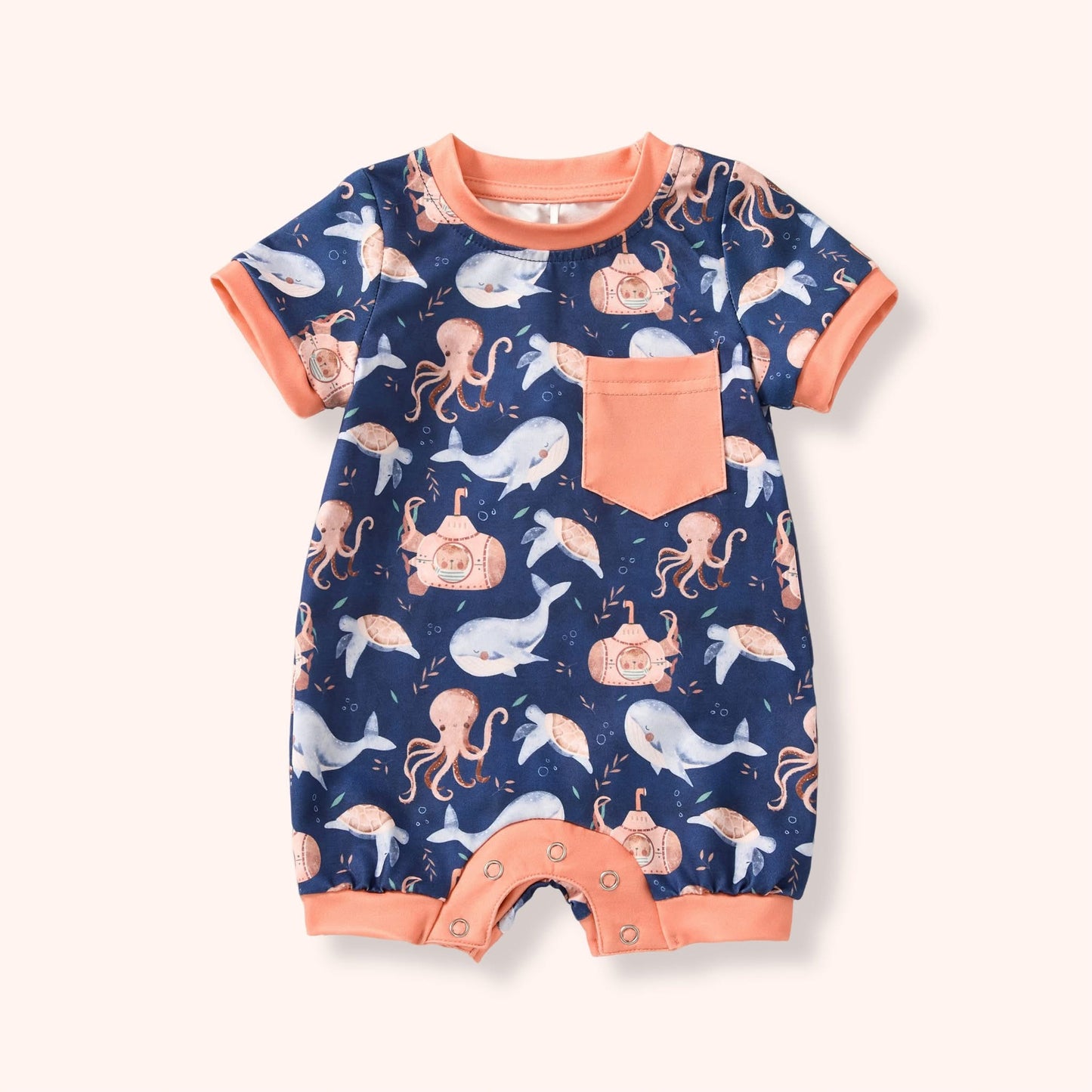 Ocean Explorers Boy Romper