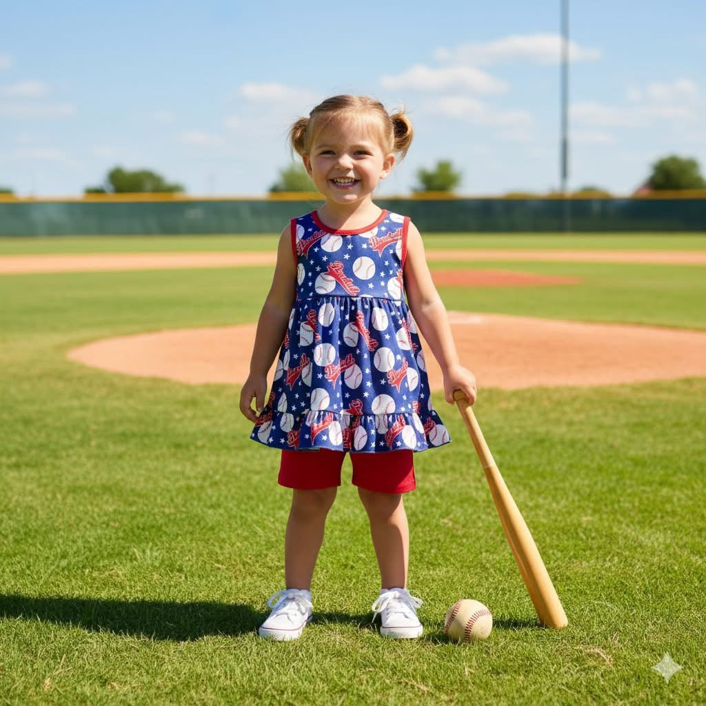 Play Ball Short Set