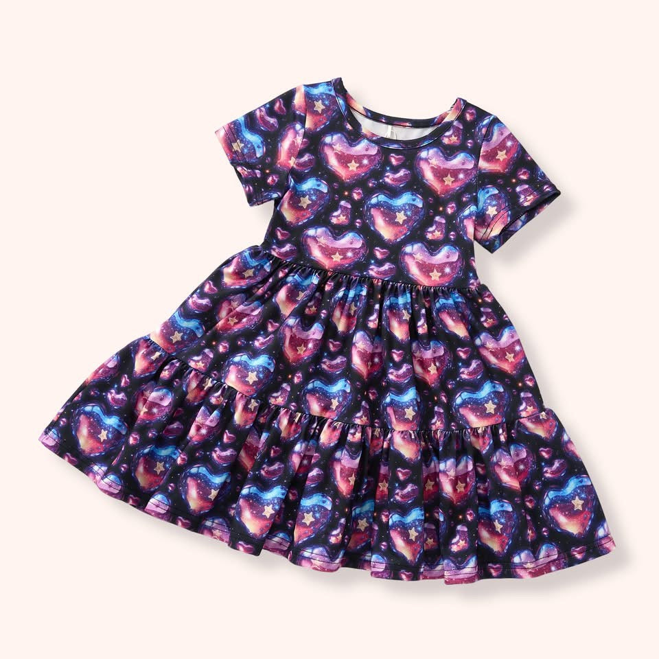 Holographic Hearts Dress