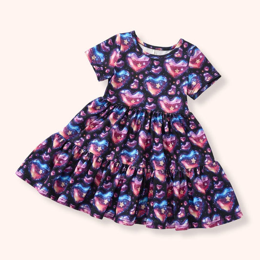 Holographic Hearts Dress